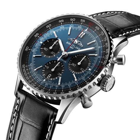 breitling heritage navitimer blue|breitling navitimer vintage.